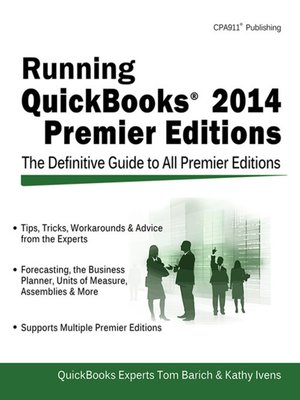 cover image of Running QuickBooks 2014 Premier Editions